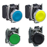 Black button 1NO complete XB4BA21